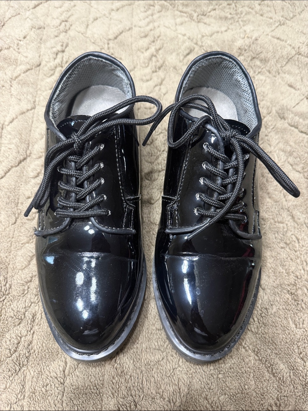 Rothco Black Patent Lace-Up Women's Boots